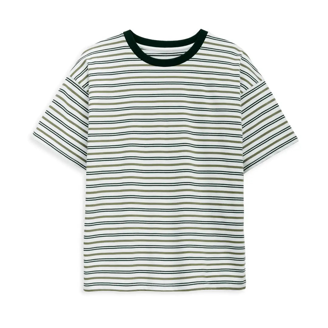 Men's Striped Oversized T-Shirt