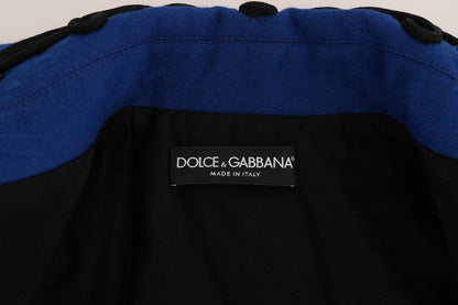 Dolce & Gabbana Black Wool Trench Jacket
