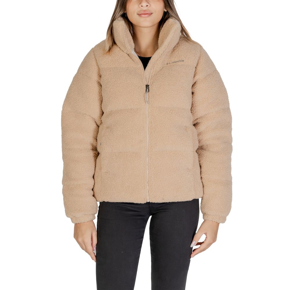 Columbia Beige Nylon Coat
