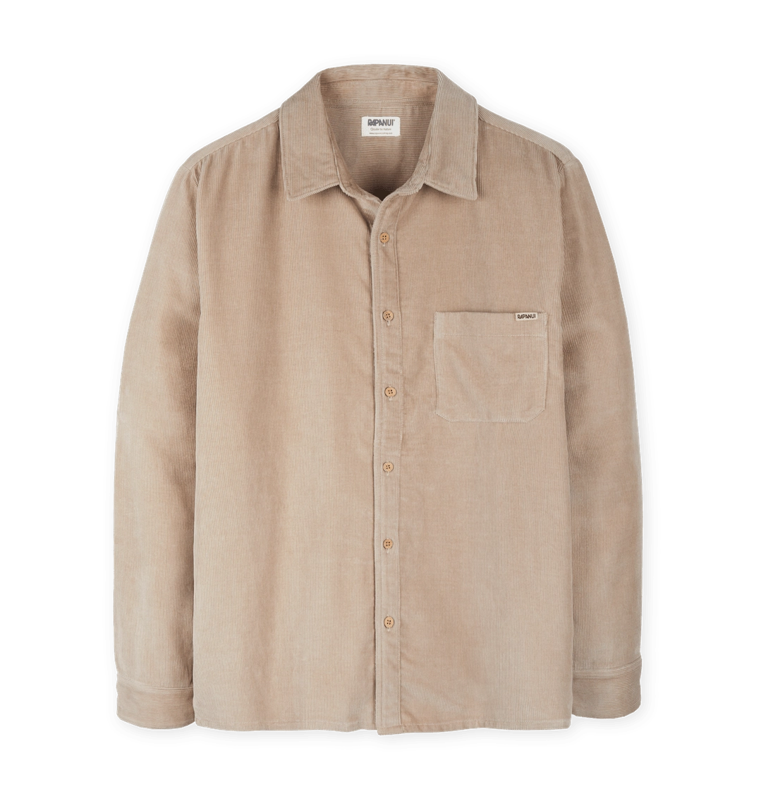 Men's Forester Corduroy Shirt Driftwood