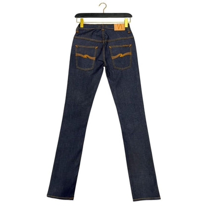 Nudie Jeans Blue Cotton Jeans Denim