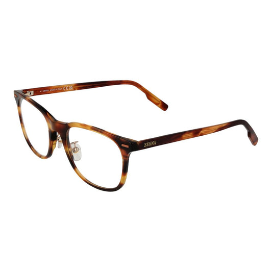 Ermenegildo Zegna Brown Acetate Glasses (Frames)