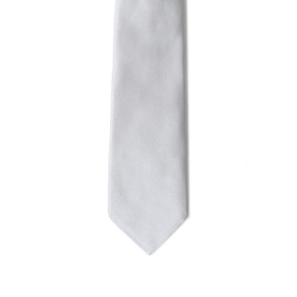 Giorgio Armani Silver Silk Tie