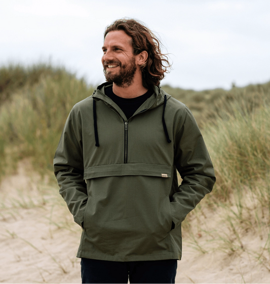 Men's Fulmar Water-Repellent Smock Khaki