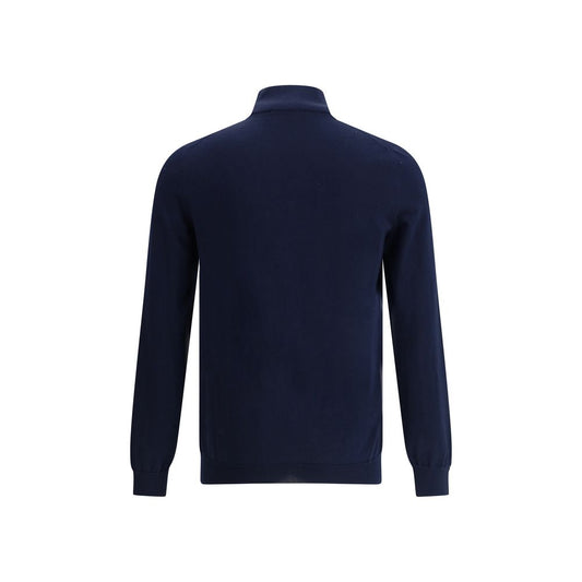 Svevo Blue Cotton Cardigan