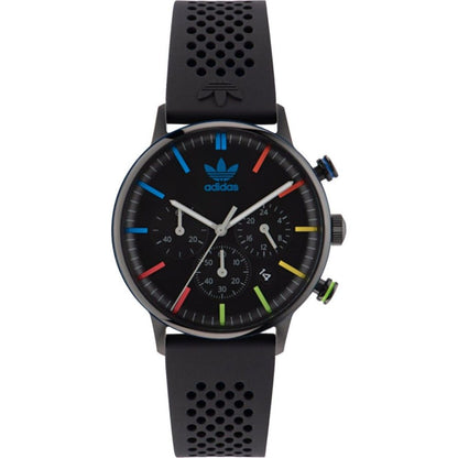Adidas Black Synthetic Sport Watch