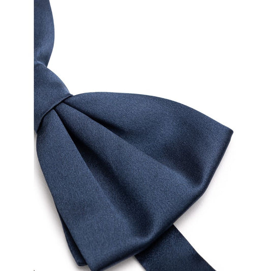 Dolce & Gabbana Blue Silk Bowtie
