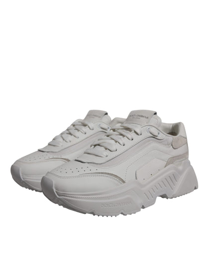 Dolce & Gabbana White Daymaster Low Top Sneakers Shoes