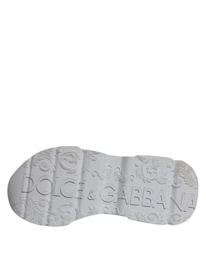 Dolce & Gabbana White Daymaster Low Top Sneakers Shoes