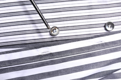 Dolce & Gabbana Multicolor Striped Button Down Casual Shirt