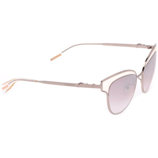 Trussardi Silver Metal Sunglasses