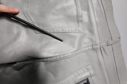 Dolce & Gabbana Gray Cotton Stretch Men Slim Fit Denim Jeans