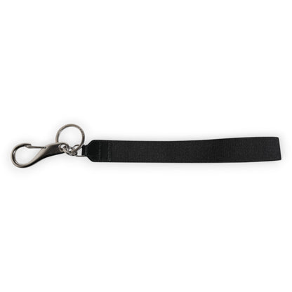 Dolce & Gabbana Black Nylon Logo DG Crown Men's Holder Keychain Keyring