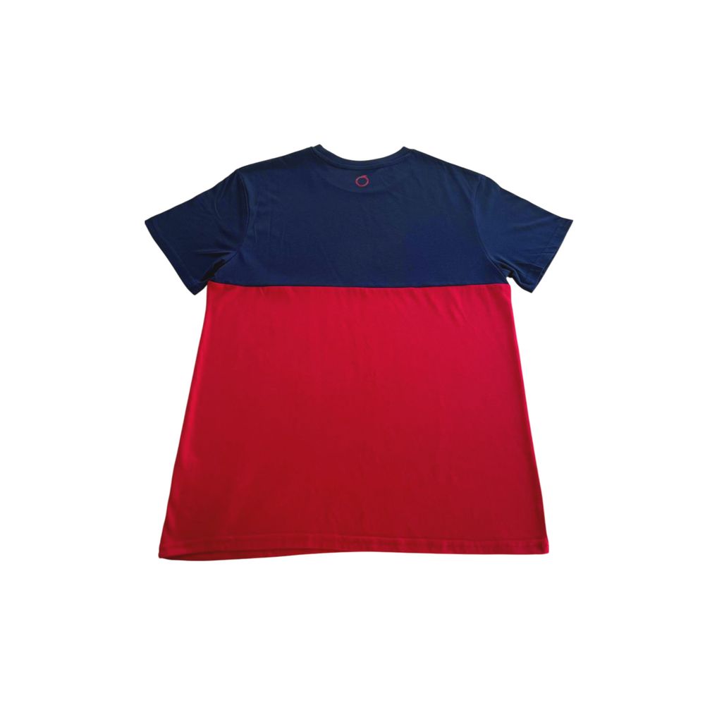 Trussardi Beachwear Red Cotton Men T-Shirt