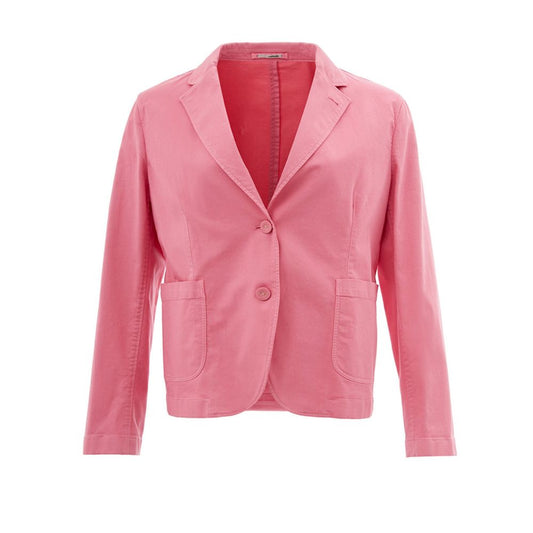 Lardini Elegant Pink Cotton Jacket for Her