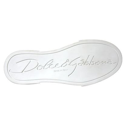 Dolce & Gabbana Multicolor Patchwork Low Top Sneakers Shoes
