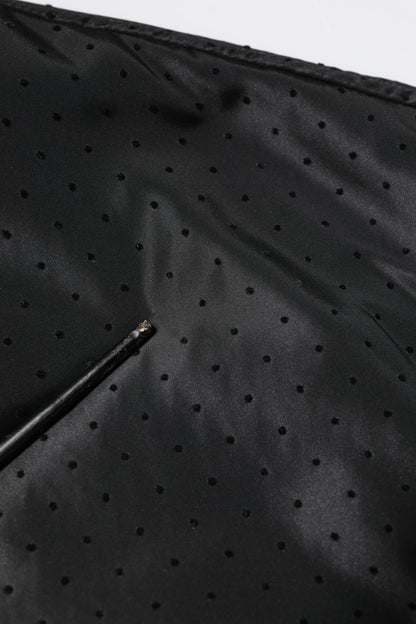 Dolce & Gabbana Black Long Sleeves Full Zip Bomber Jacket