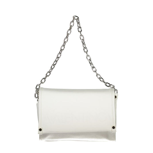 Mario Valentino White Polyethylene Handbag