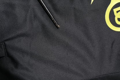 Dolce & Gabbana Black Logo Turtleneck Zip Bomber Jacket