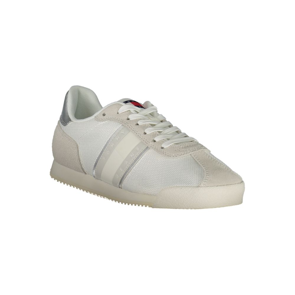 Tommy Hilfiger White Polyester Women Sneaker