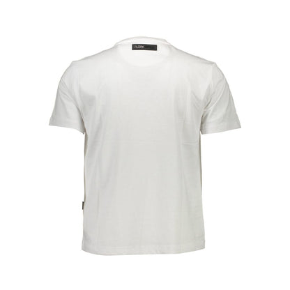 Plein Sport White Cotton T-Shirt