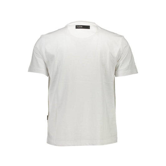 Plein Sport White Cotton T-Shirt