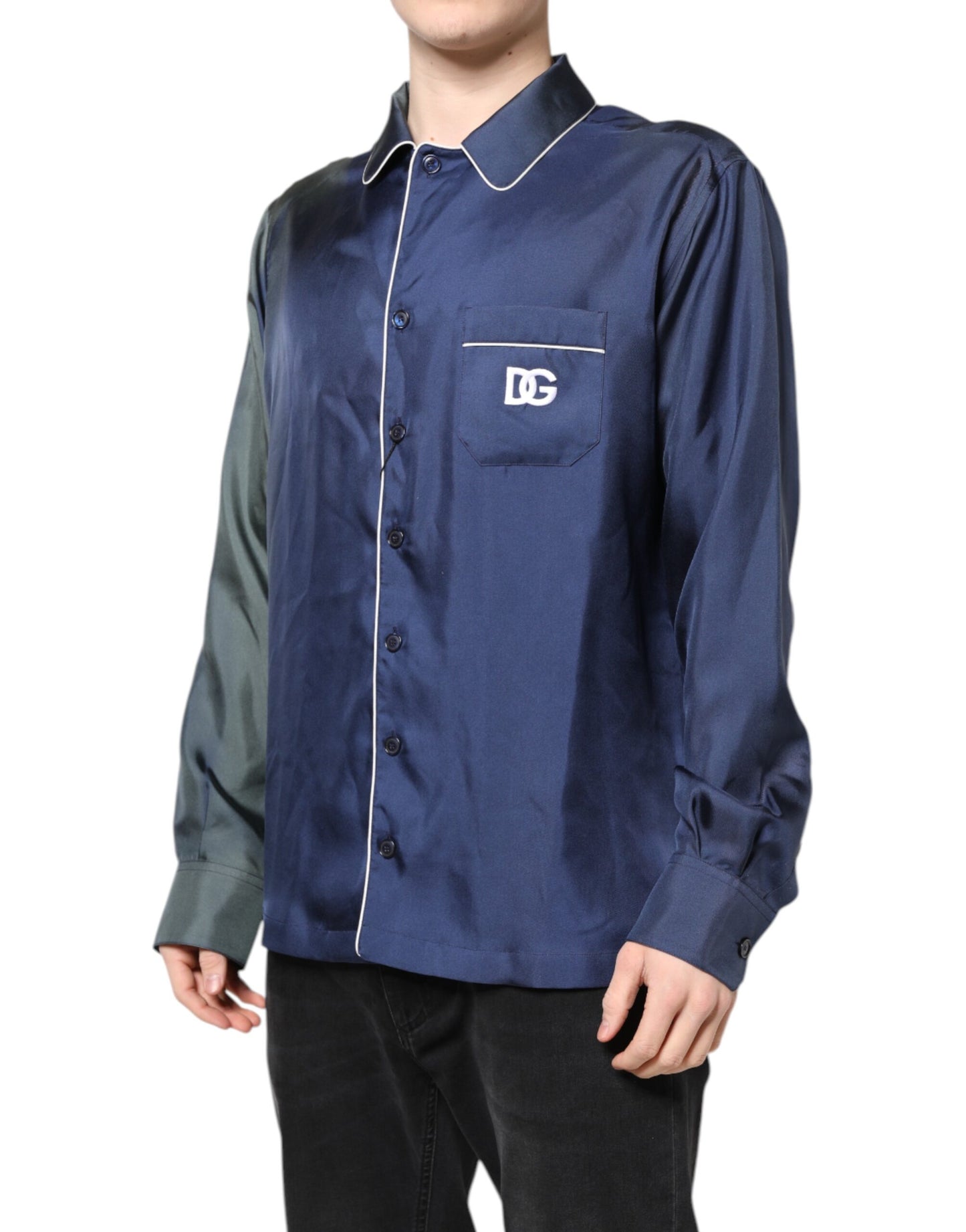 Dolce & Gabbana Multicolor Lounge Pajama Sleepwear Shirt