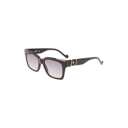 Liu Jo Black Acetate Women's Sunglass