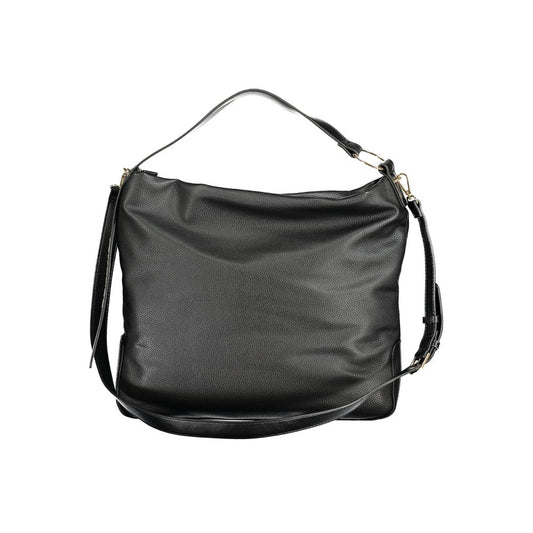 Mario Valentino Black Polyethylene Women Handbag