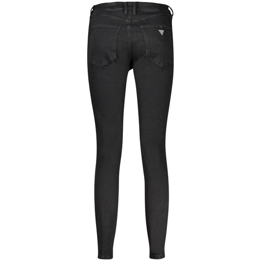 Guess Jeans Black Cotton Women Skinny Jean