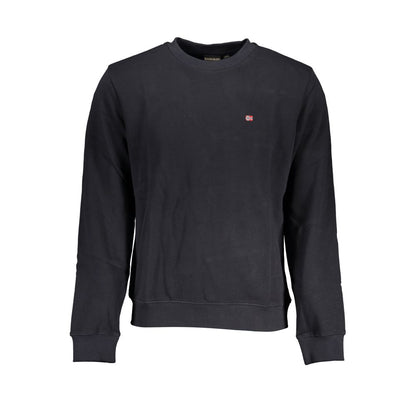 Napapijri Black Cotton Men Sweater