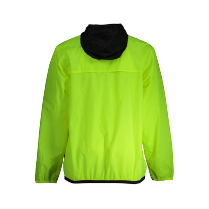 K-WAY Yellow Polyamide Men Jacket