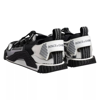 Dolce & Gabbana Multicolor Lace Up Low Top NS1 Sneakers Shoes