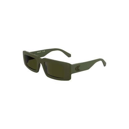 Calvin Klein Green Bio-Based Fabric Women Sunglasses