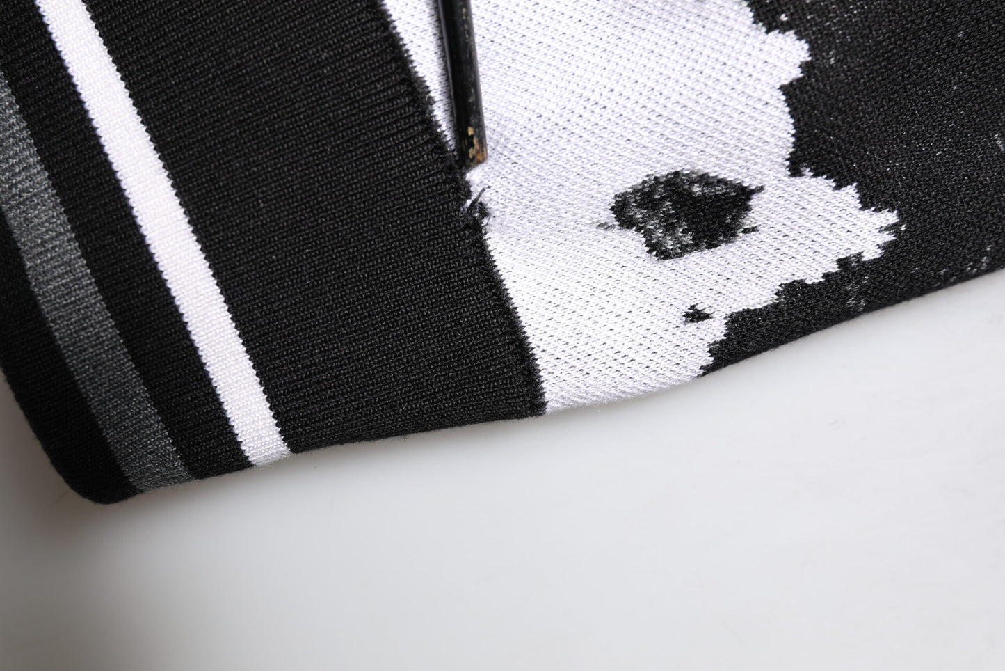 Dolce & Gabbana Multicolor Logo Crew Neck Pullover Sweater