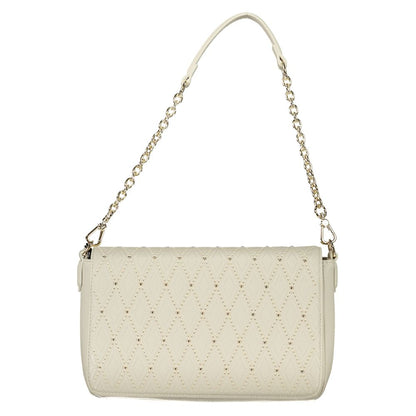 Mario Valentino White Polyethylene Handbag