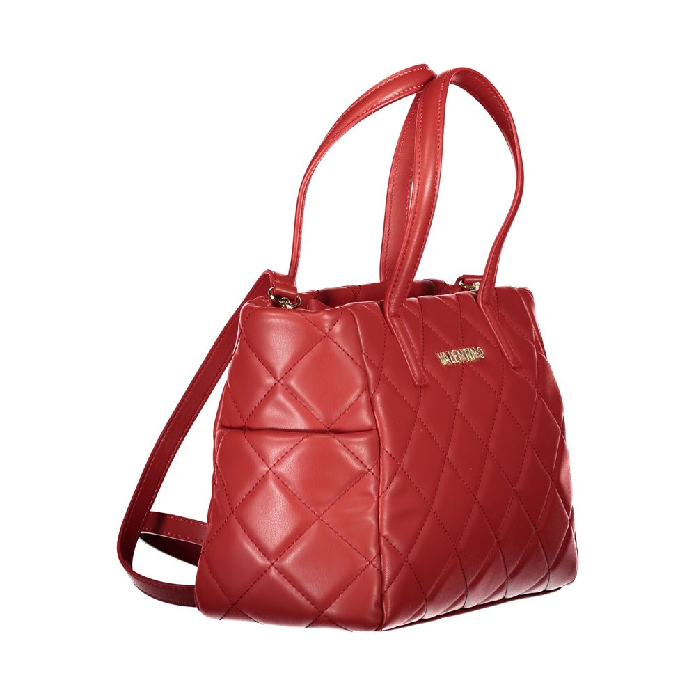 Mario Valentino Red Polyethylene Handbag
