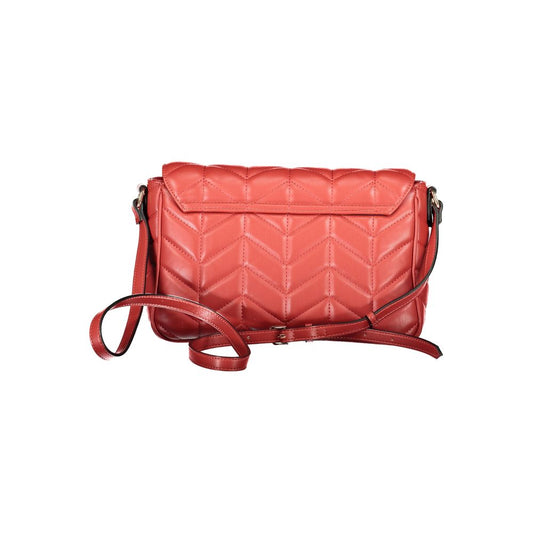 Mario Valentino Red Polyethylene Handbag