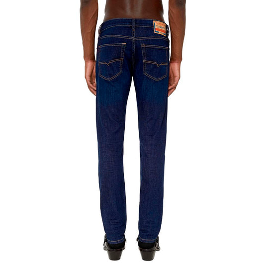 Diesel Blue Cotton Men Jeans