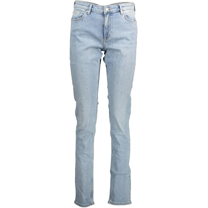Gant Blue Organic Cotton Women Jeans