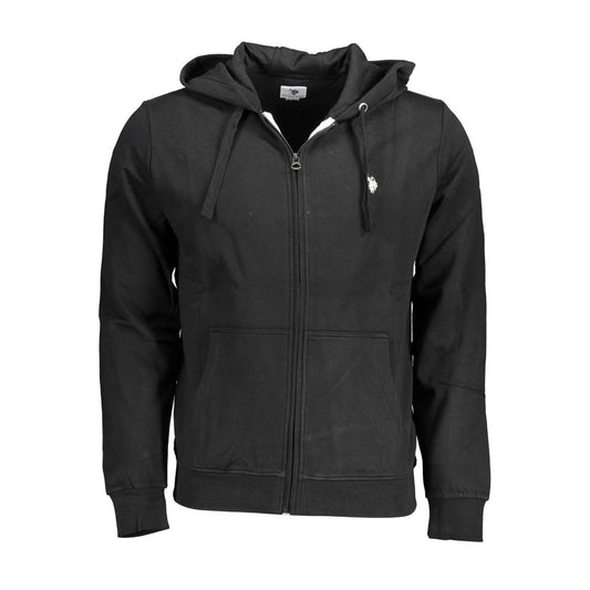 U.S. POLO ASSN. Black Cotton Men's Sweatshirt
