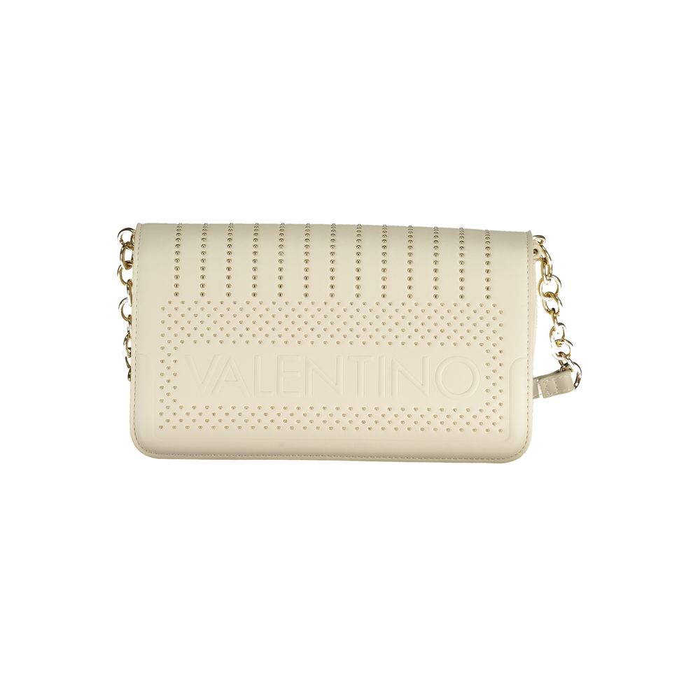 Mario Valentino White Polyethylene Handbag