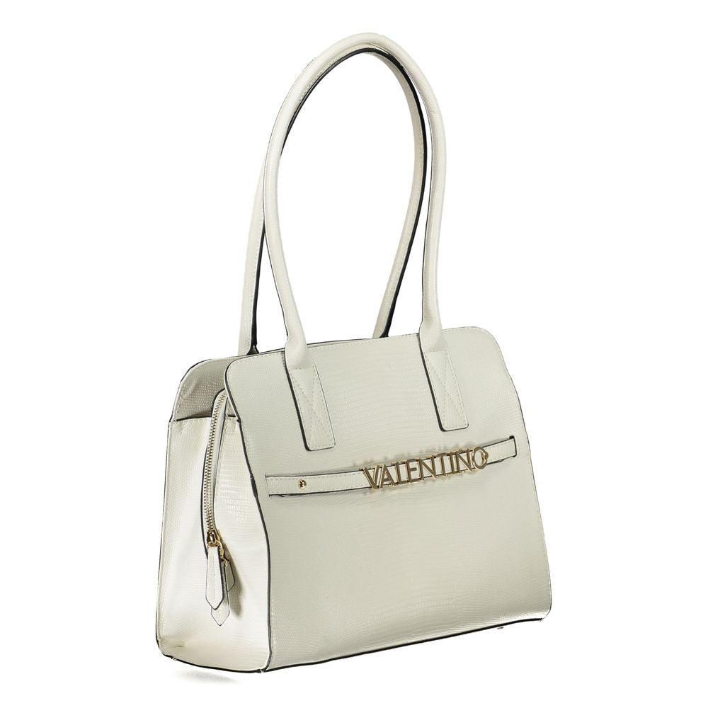 Mario Valentino White Polyethylene Handbag