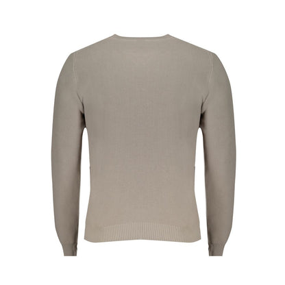 North Sails Grigio Organic Cotton Men Sweater