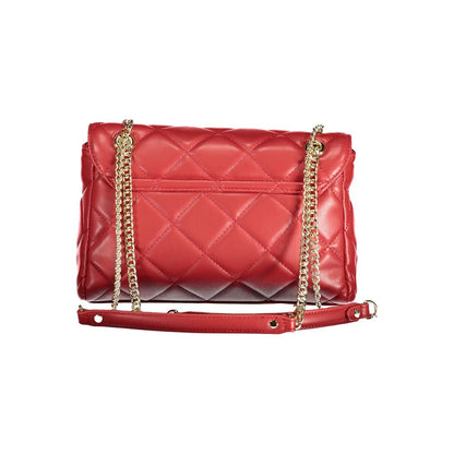 Mario Valentino Red Polyethylene Handbag