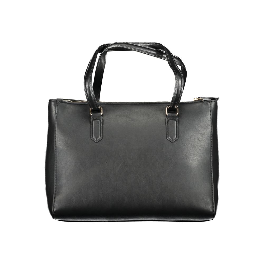 Mario Valentino Black Polyethylene Women Handbag