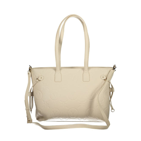 Mario Valentino Beige Polyethylene Handbag