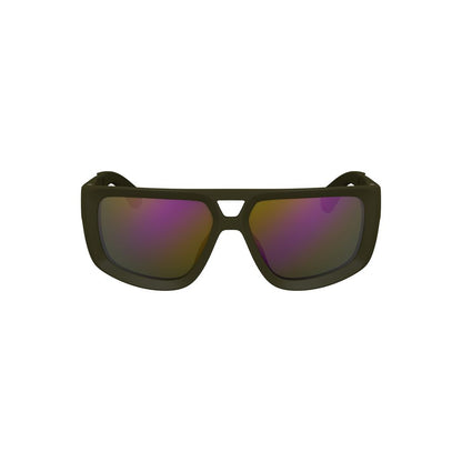 Calvin Klein Green Plastic Men Sunglass