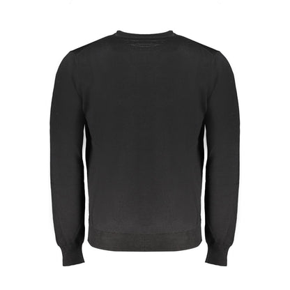 Harmont & Blaine Black Wool Men's Sweater