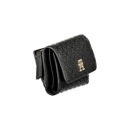 Tommy Hilfiger Black Polyethylene Women Wallet